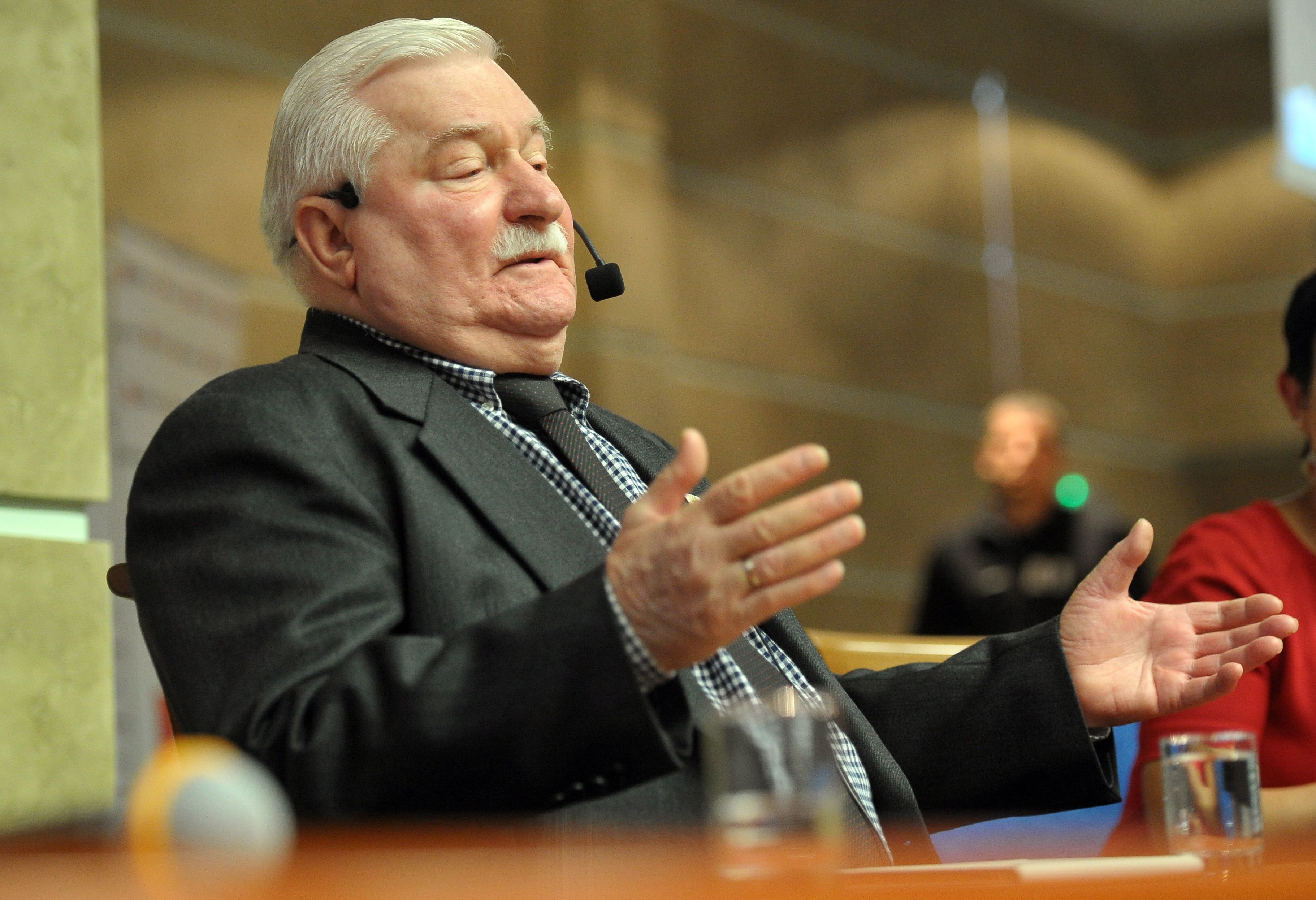 Spotkanie z Lechem Wałęsą w Bielsku-Białej